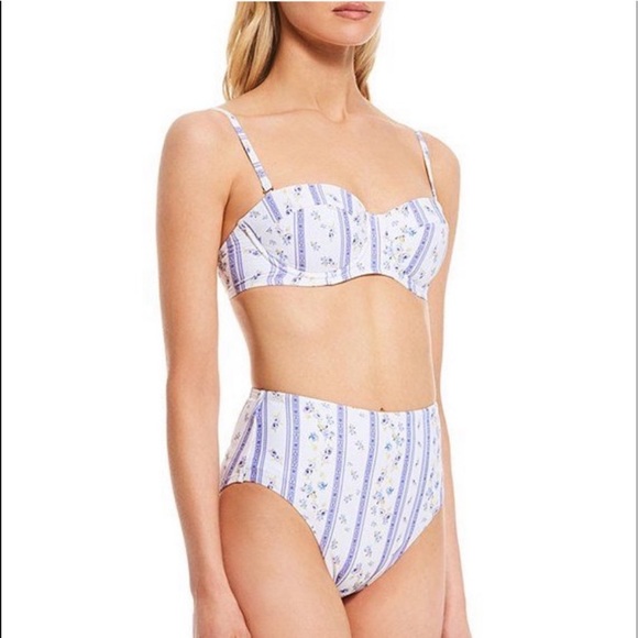 ANTONIO MELANI Other - Antonio Melani Abyss Floral Stripe 2 pc Swimsuit